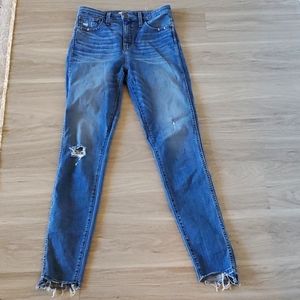 Madewell curvy skinny high rise jeans